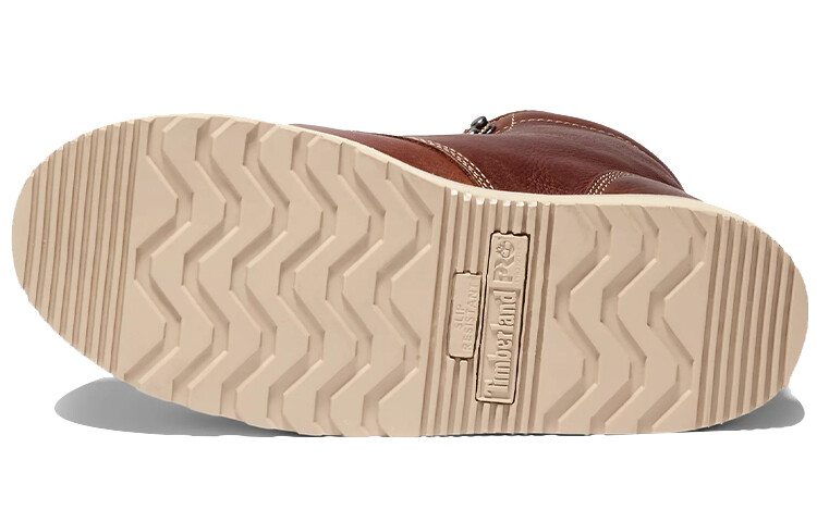 Мужские уличные ботинки Timberland Barstow кожаные, коричневый — фото 4