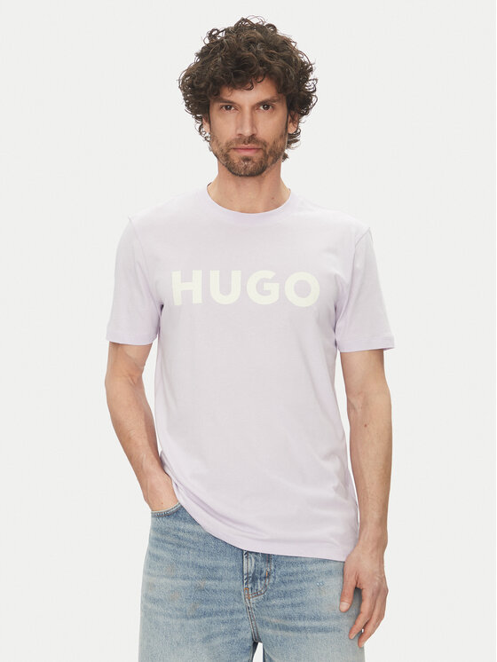 

Футболка обычного кроя Dulivio 50467556 Hugo, фиолетовый