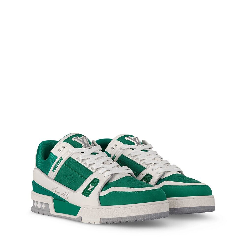

Кроссовки LV Trainer Louis Vuitton, зеленый