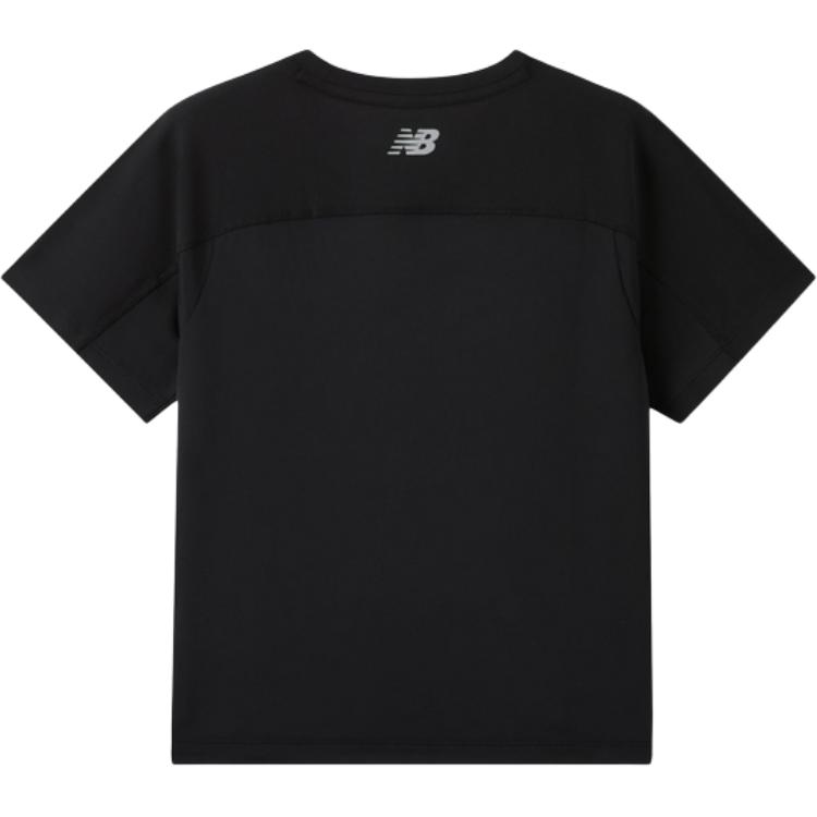 New Balance Футболка черная для детей 3-7 лет — фото 3