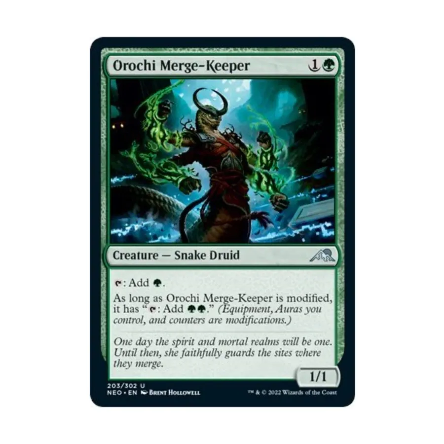 

CCG Хранитель слияния Ороти (U), MTG - Kamigawa : Neon Dynasty