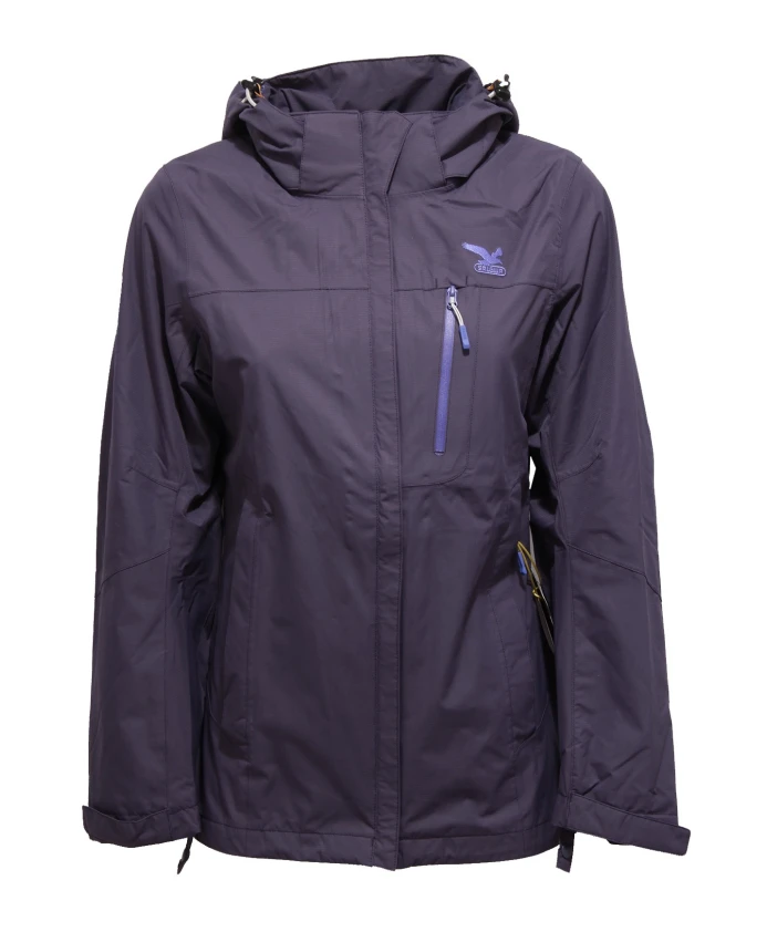 

Куртка Peres с капюшоном и подкладкой Salewa, фиолетовый