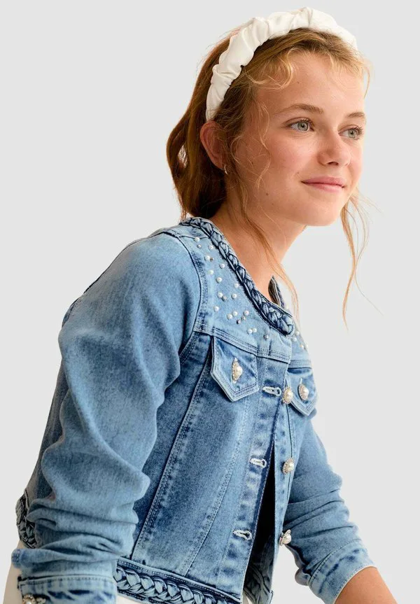 Джинсовая куртка Abel & Lula, Blu Denim — фото 2