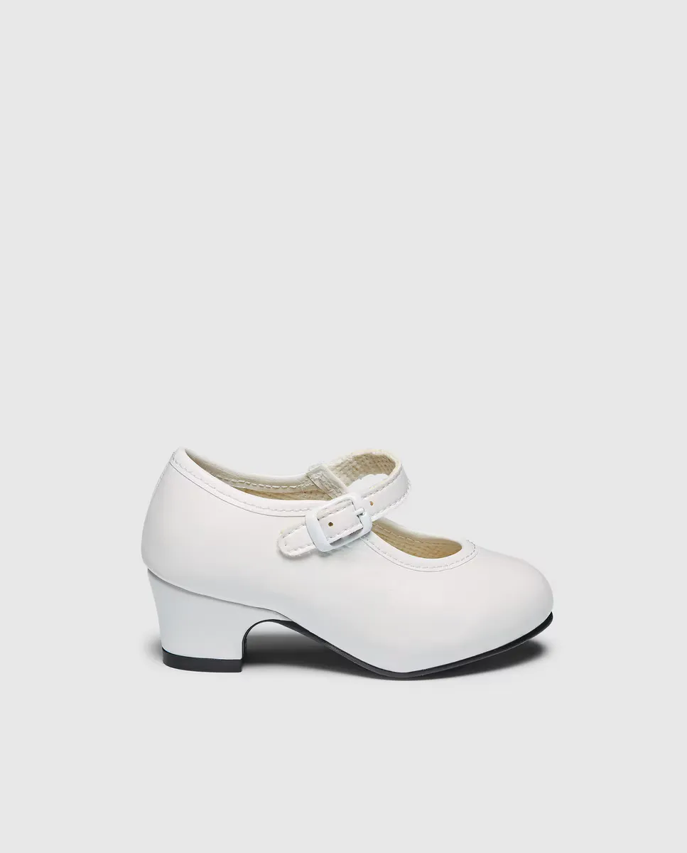 

Белые туфли для фламенко для девочек Olé Tus Shoes Olé Tus Zapatos, белый