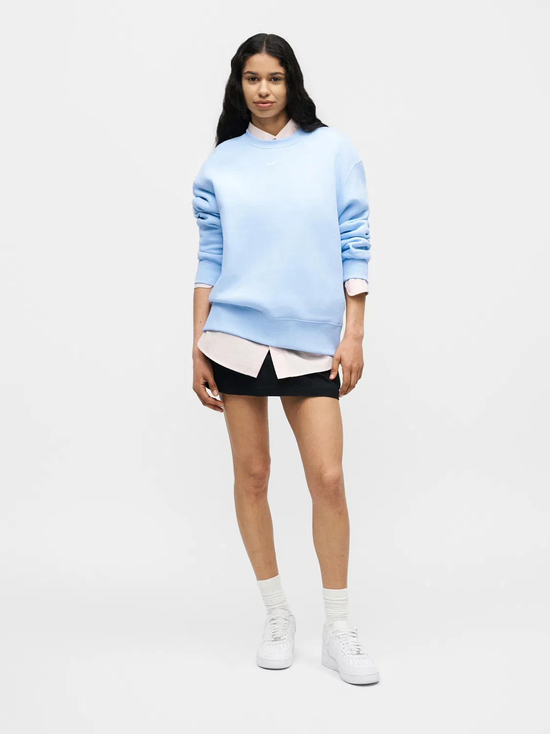 Толстовка 'PHNX FLC' Nike Sportswear, Light Blue — фото 4