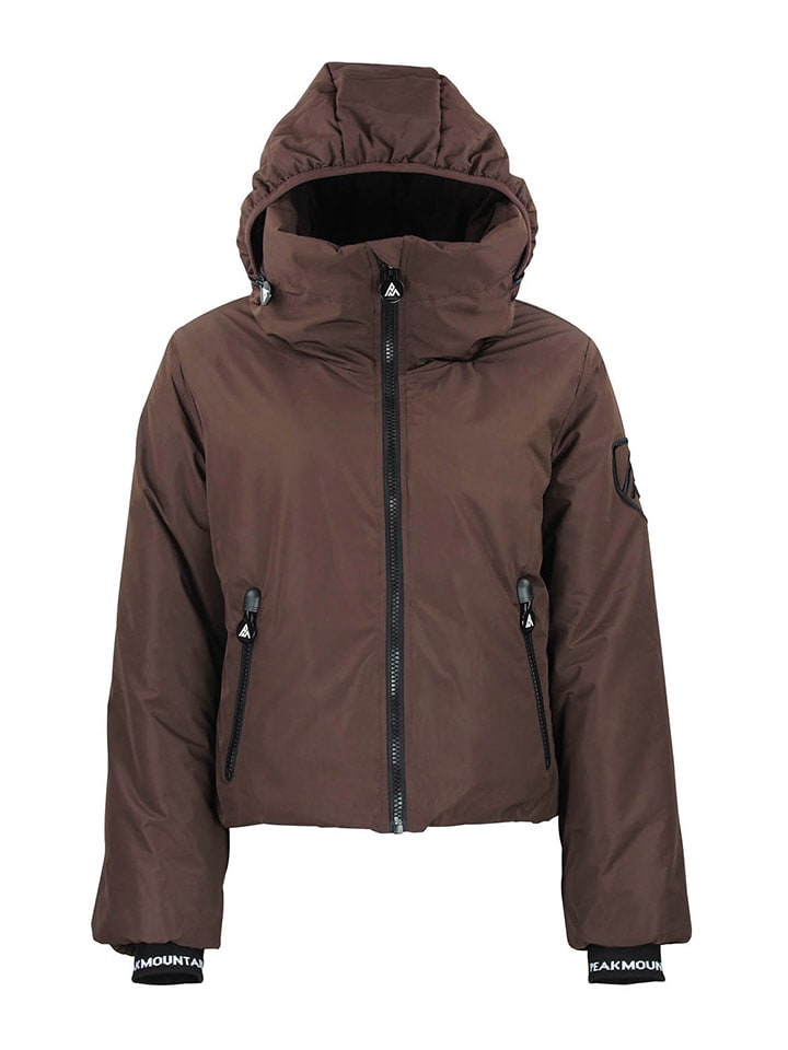 

Peak Mountain Горнолыжная/сноубордная куртка «Ally» коричневого цвета