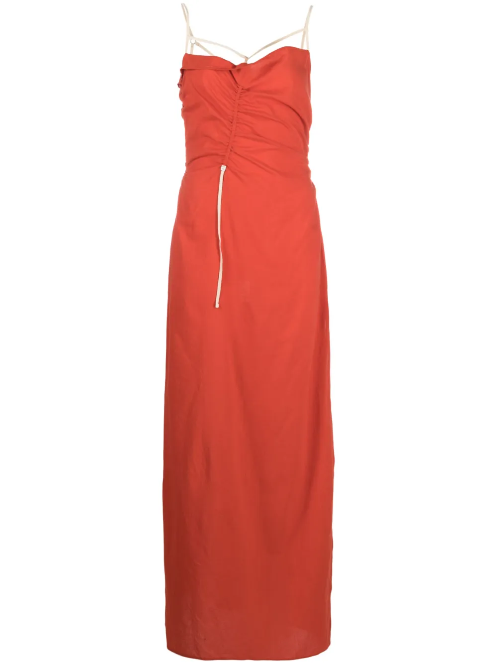 

Длинное платье La Robe Gaua JACQUEMUS, красный