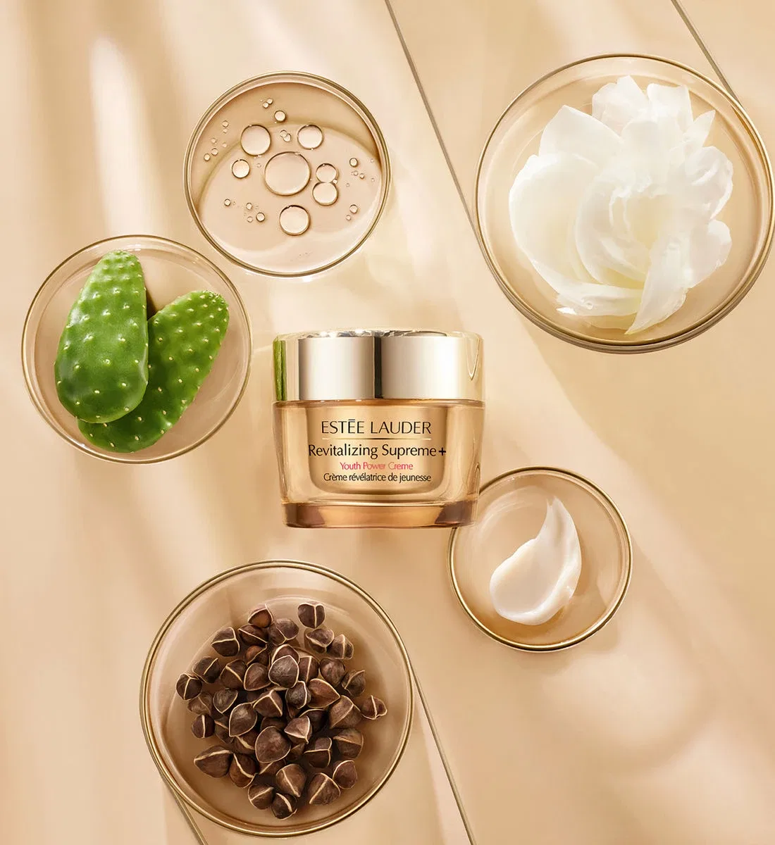 Крем для лица Estée Lauder — Раскрывающий молодость , бежевый — фото 3