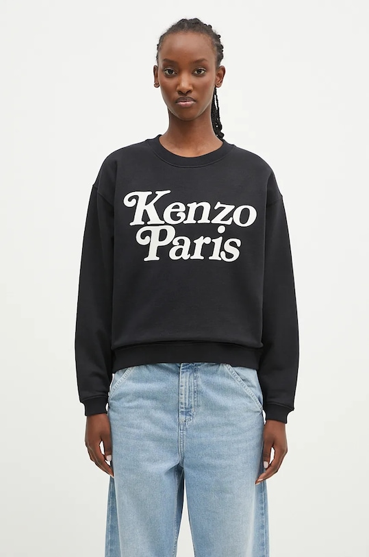

Хлопковая толстовка от Verdy Regular Sweatshirt Kenzo, черный