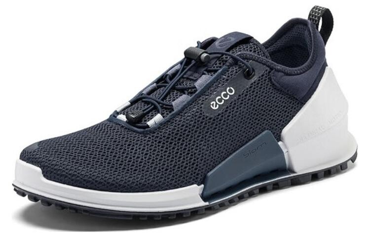 

Кроссовки ecco Lifestyle Shoes Men Low-top Midnight Blue, синий
