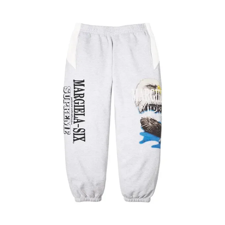 Спортивные штаны Supreme x MM6 Maison Margiela Eagle 'Ash Grey'