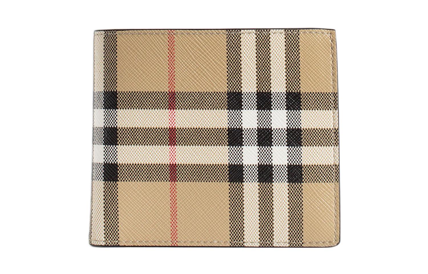 

Burberry Хлопковый мужской бумажник бежевый