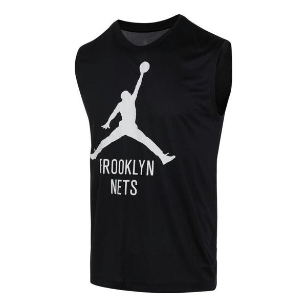 

Жилет Air Jordan NBA Logo Vest 'Brooklyn Nets', черный