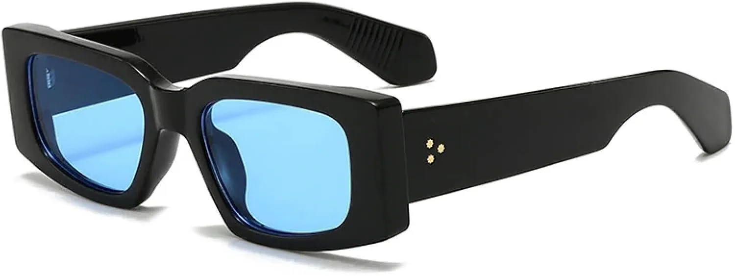 

Солнцезащитные очки с защитой от УФ-излучения UV400 | Женские, мужские, желто-синие, для занятий спортом на открытом воздухе и вождения DSVIGF, Black Blue