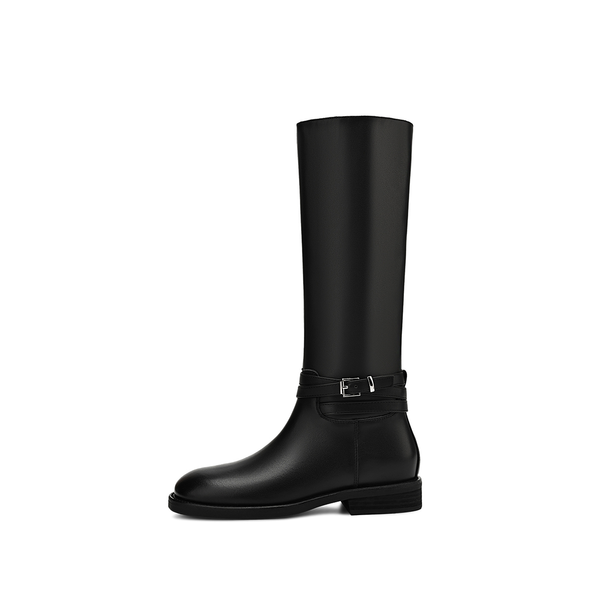 Сапоги Cavalier Boots, женские, высотой 3 см BOERDIQI, Black