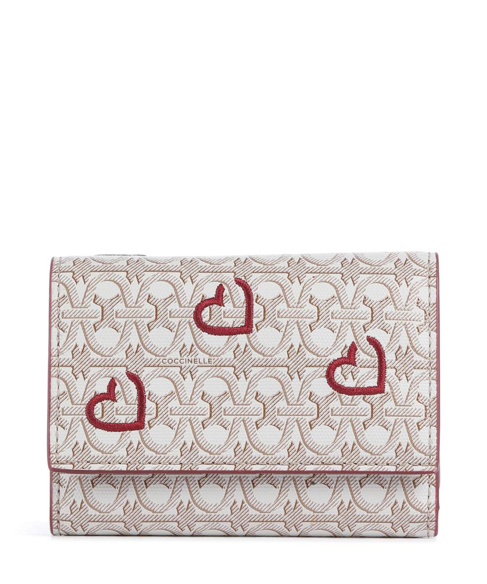 

Кошелек San Valentino металлик, канва Coccinelle, мультиколор