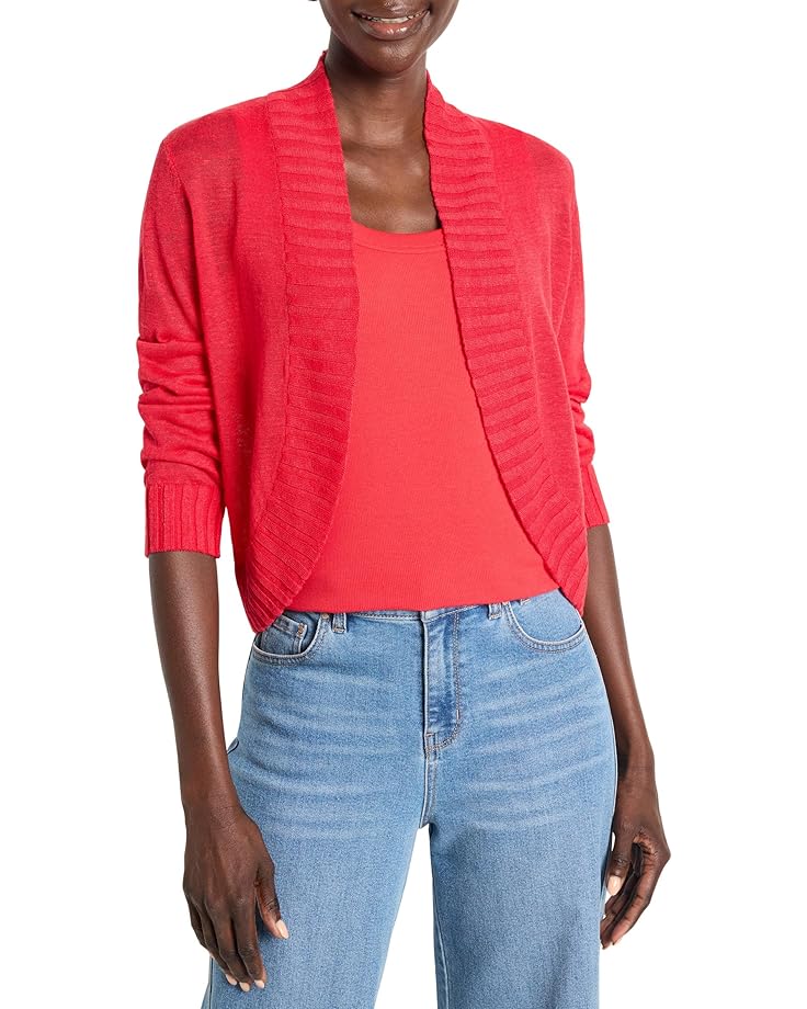 

Свитер NIC+ZOE Bolero Cardigan, цвет Haute Red