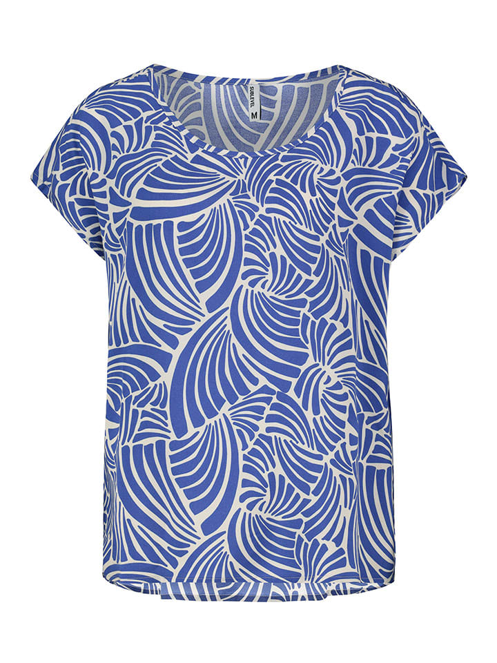 

Блузка Sublevel, синий/белый