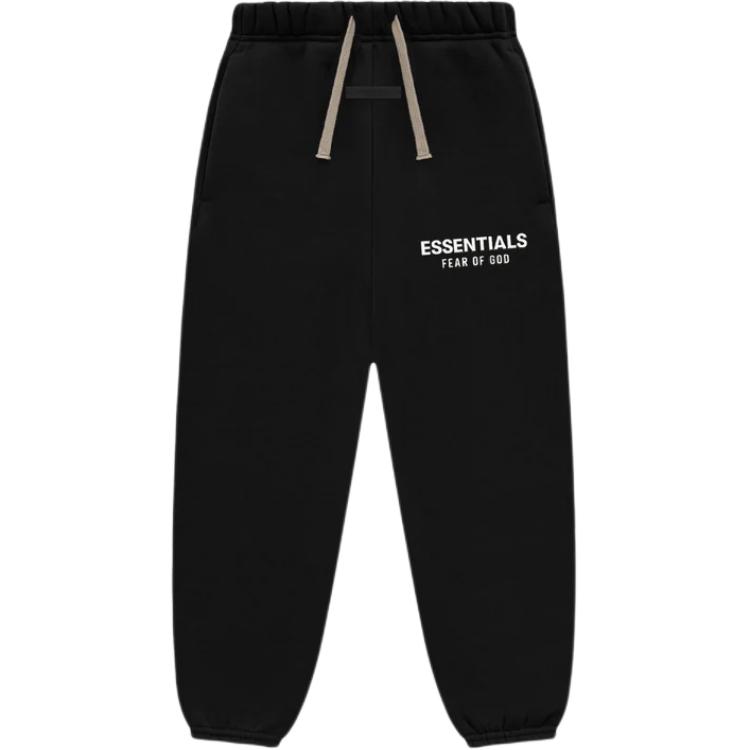 Fear Of God Essentials Толстые детские трусики унисекс "Метеорит" Черный/Черный — фото 3
