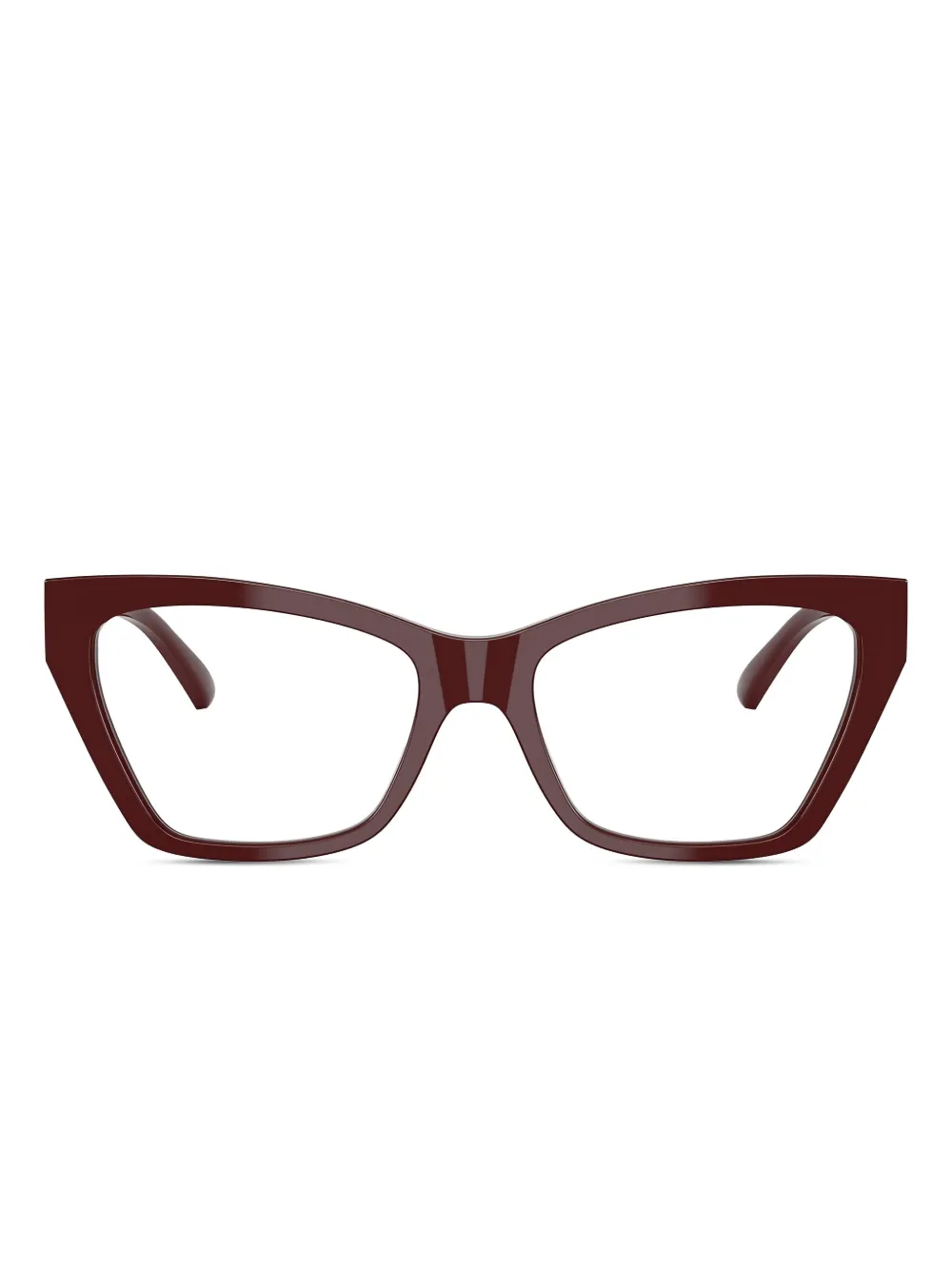

Декорированные очки в оправе 'кошачий глаз' Jimmy Choo Eyewear, красный