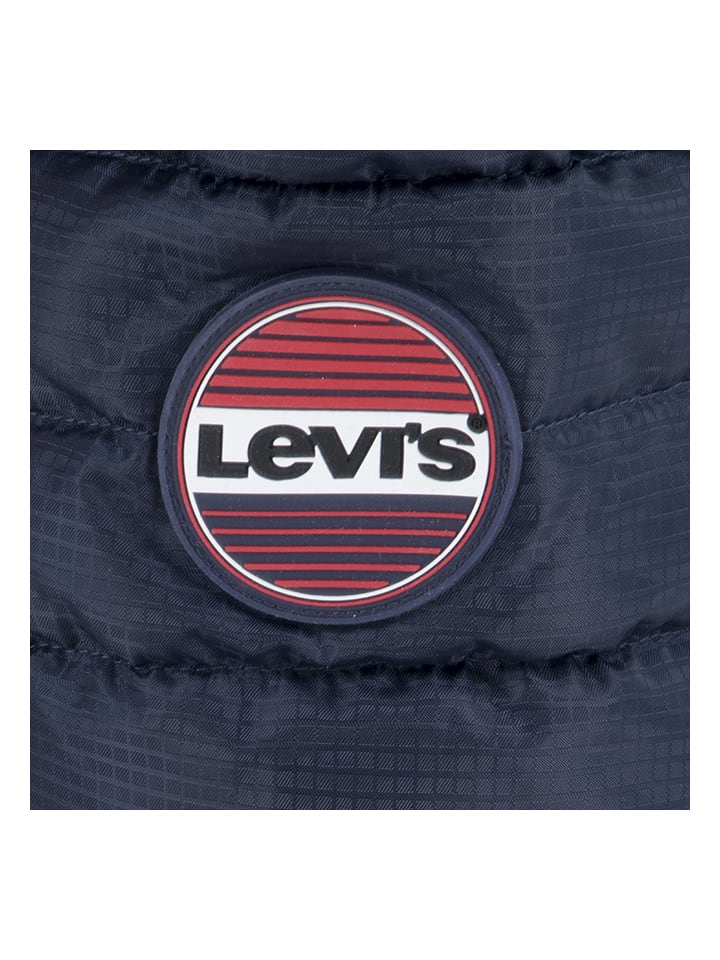 Levi's Kids Пуховая куртка синего цвета — фото 4