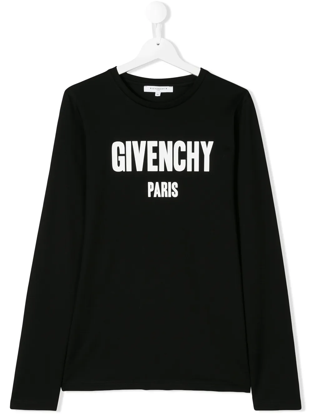 

Футболка с принтом логотипа Givenchy Kids, черный