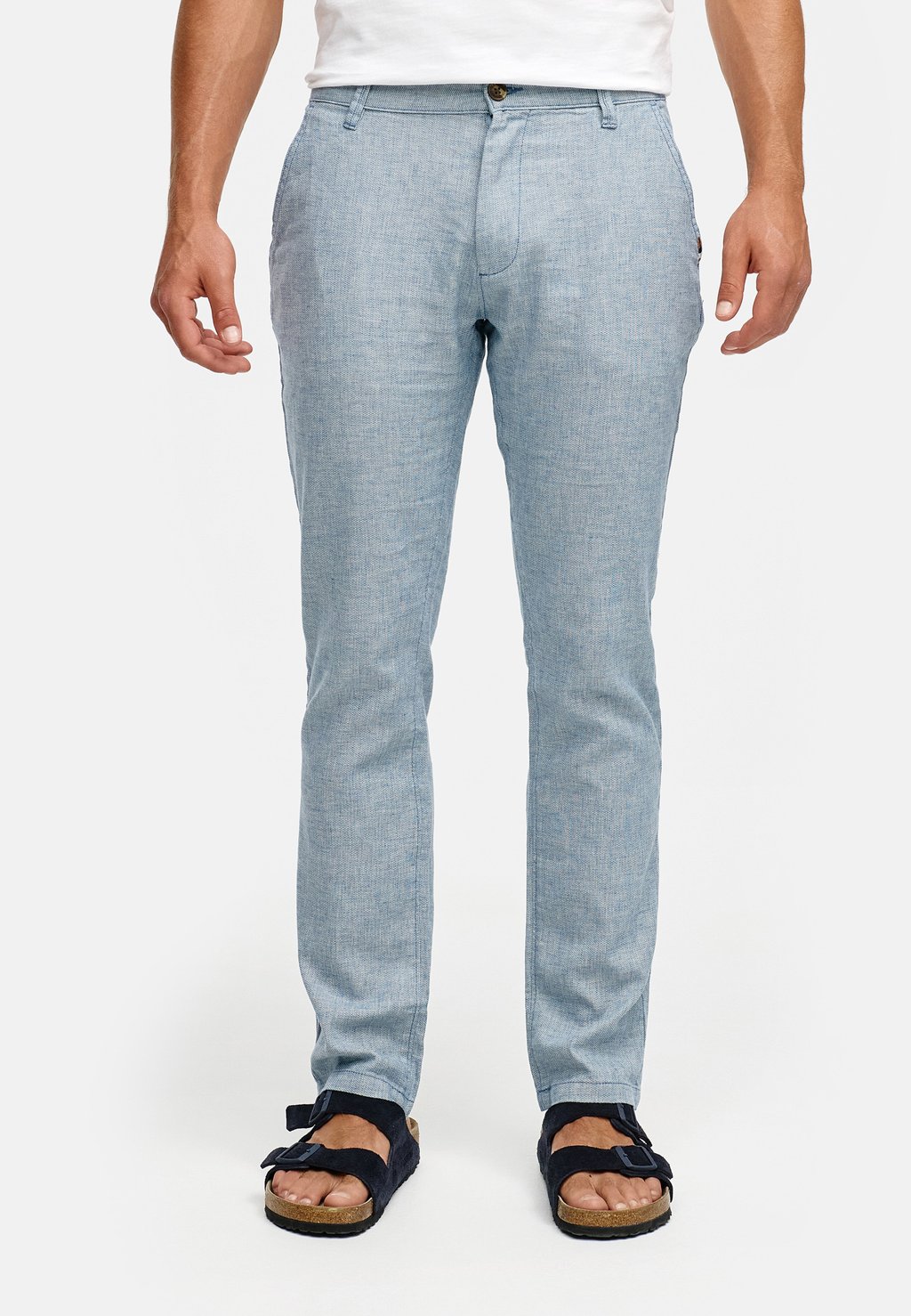 

Чиносы GUY INDICODE JEANS, светло-голубой