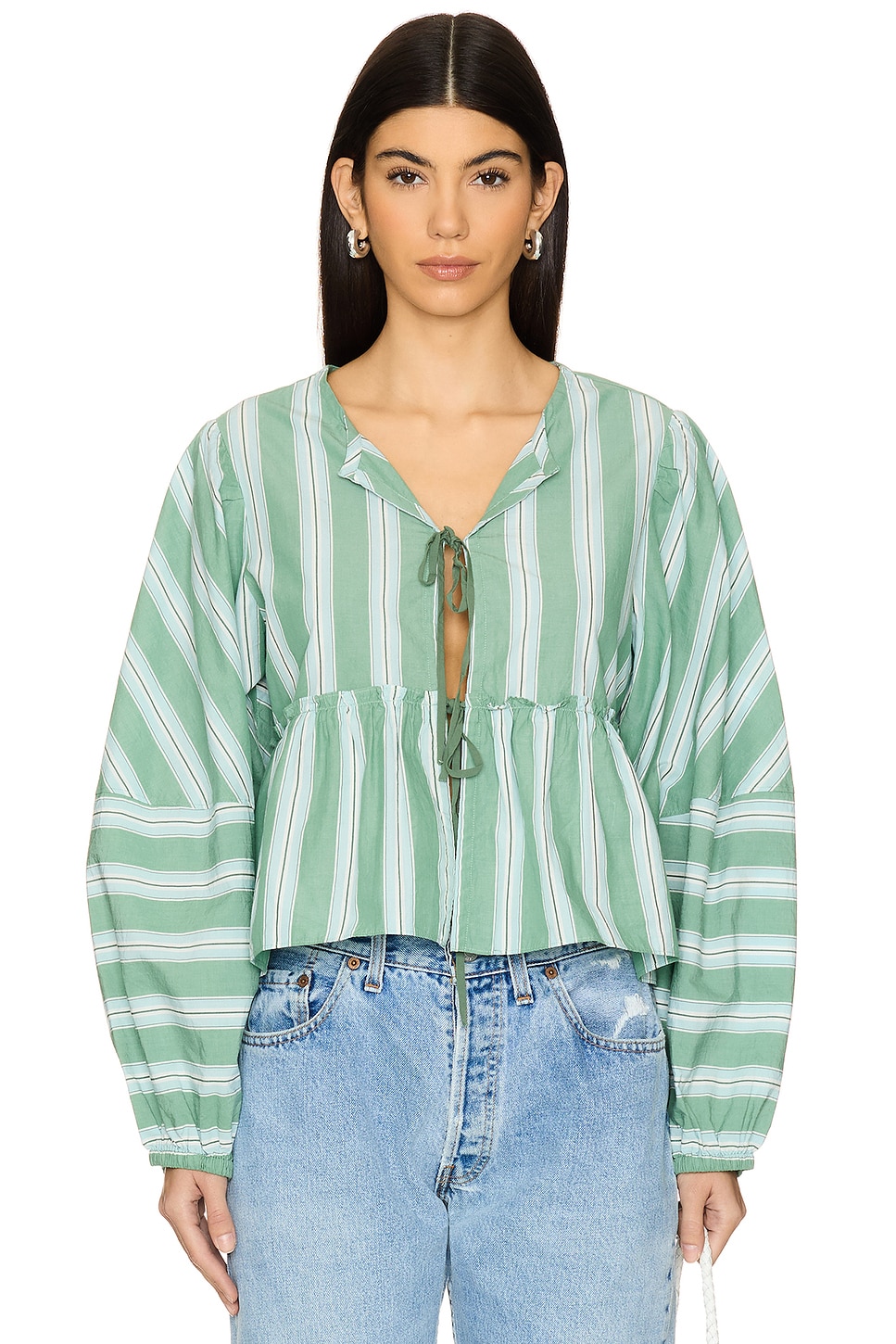 

Блузка для бранча Free People, белый