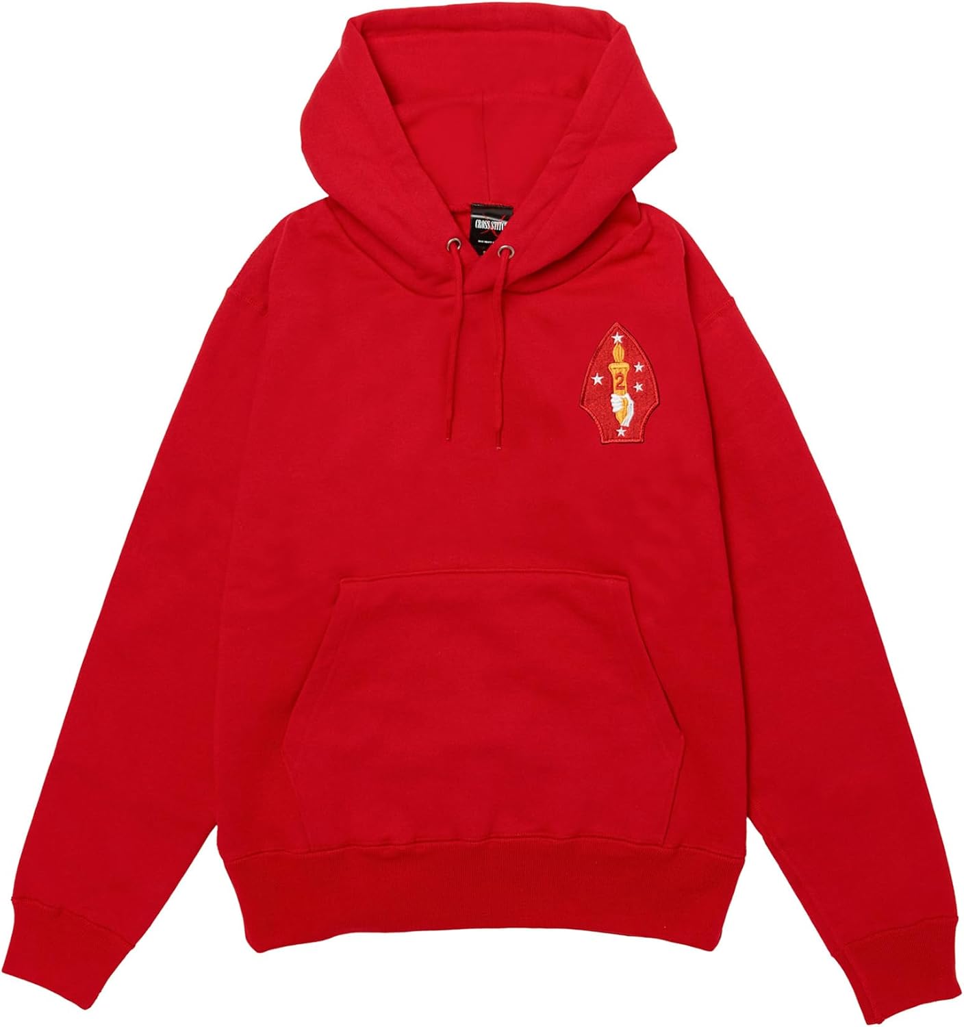 

Толстовка с капюшоном в стиле F, нашивка с гербом армии США, плотность ткани 12,4 унции, флисовая подкладка, красный цвет F-Style