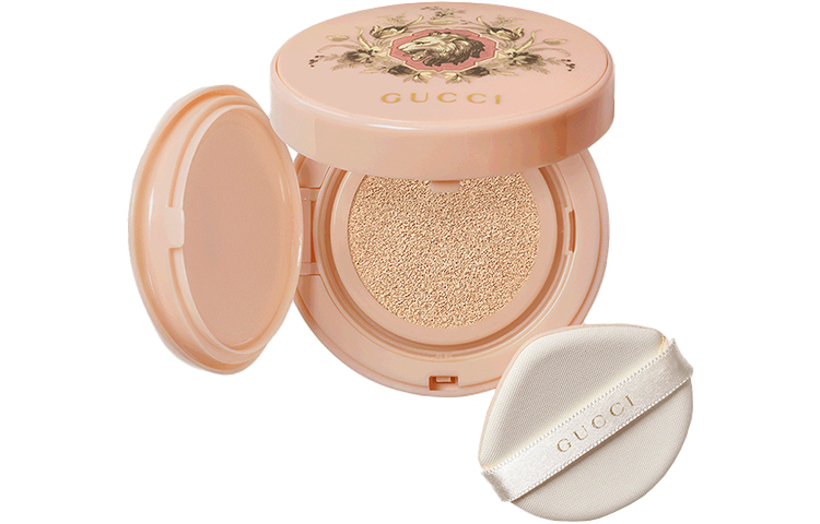 

Шелковистое жидкое тональное средство Air Cushion для коррекции тона кожи увлажняющее 14г GUCCI