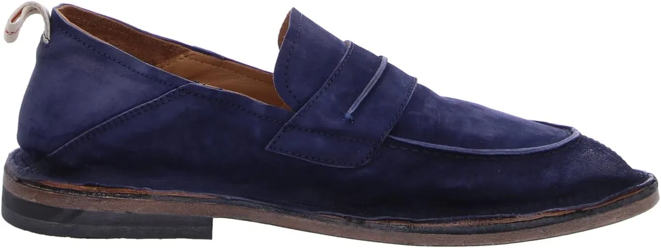 Туфли MOMA Adult Mocassino Uomo Other, Blue — фото 4