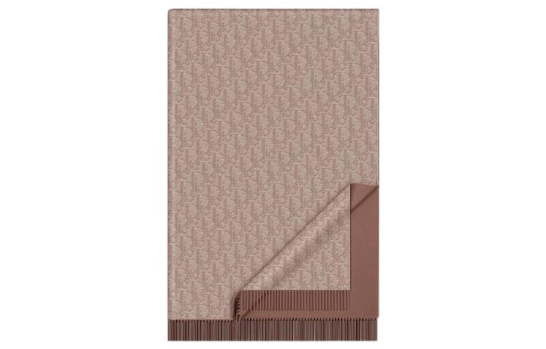 

DIOR Вязаный шарф мужской пыльно-розовый, Dusty Pink