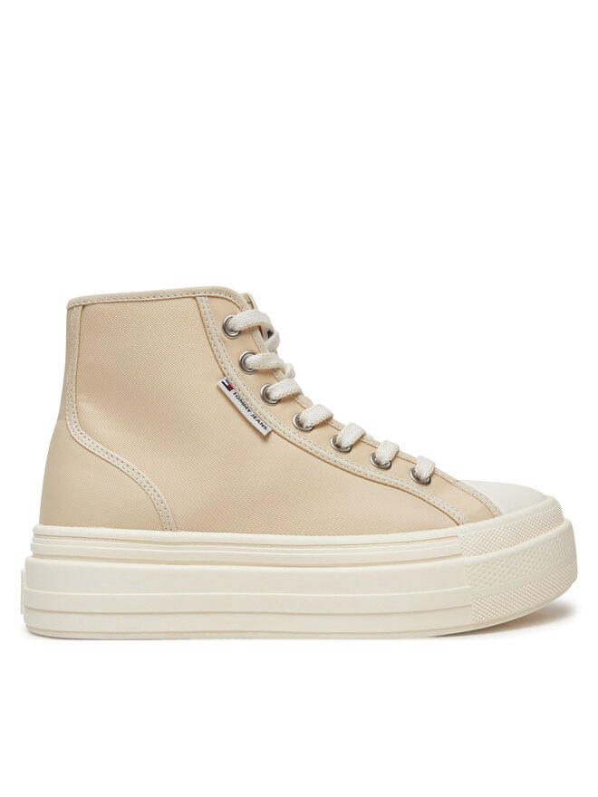 Кроссовки Tommy Jeans Bambas Foxing EN0EN02704, бежевый