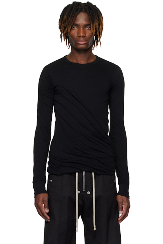 

Черная футболка Hollywood Double LS Rick Owens