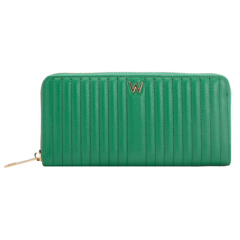

Кошелек Mimi Continental WOLF, цвет forest green