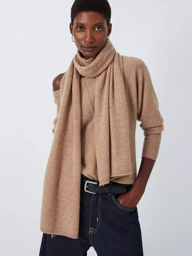 

Шарф John Lewis Cashmere, кэмел