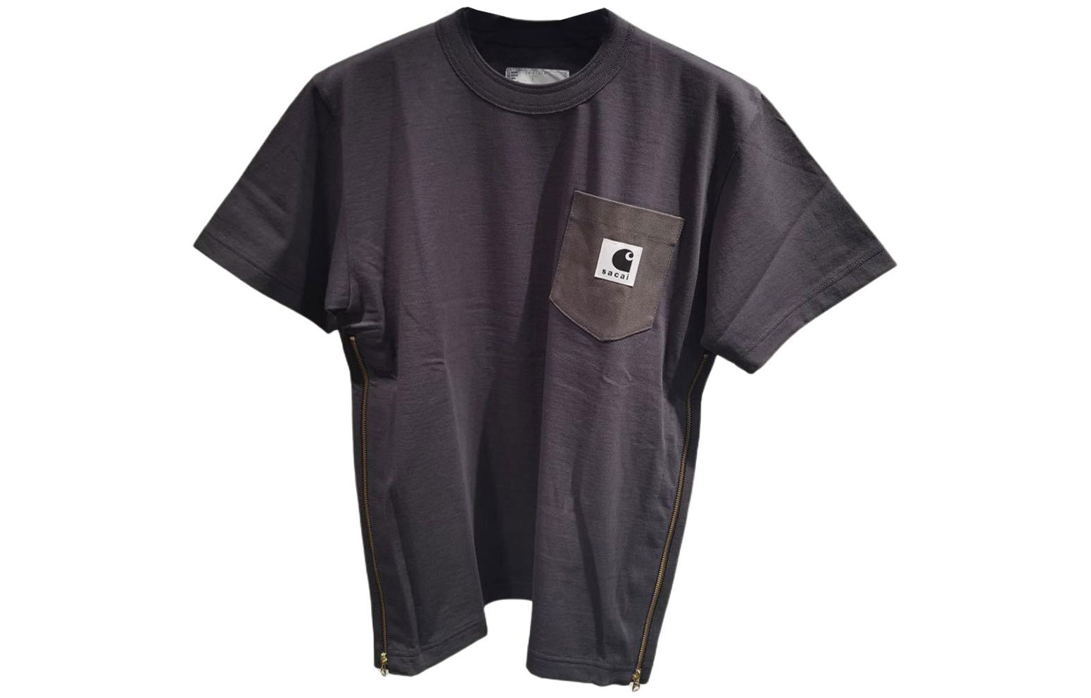 

Футболка X Carhartt WIP SS24 Unisex Black Sacai