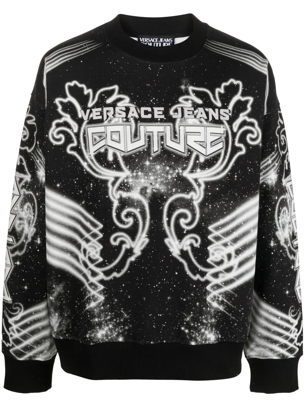 

Толстовка Space Couture Versace Jeans Couture, черный