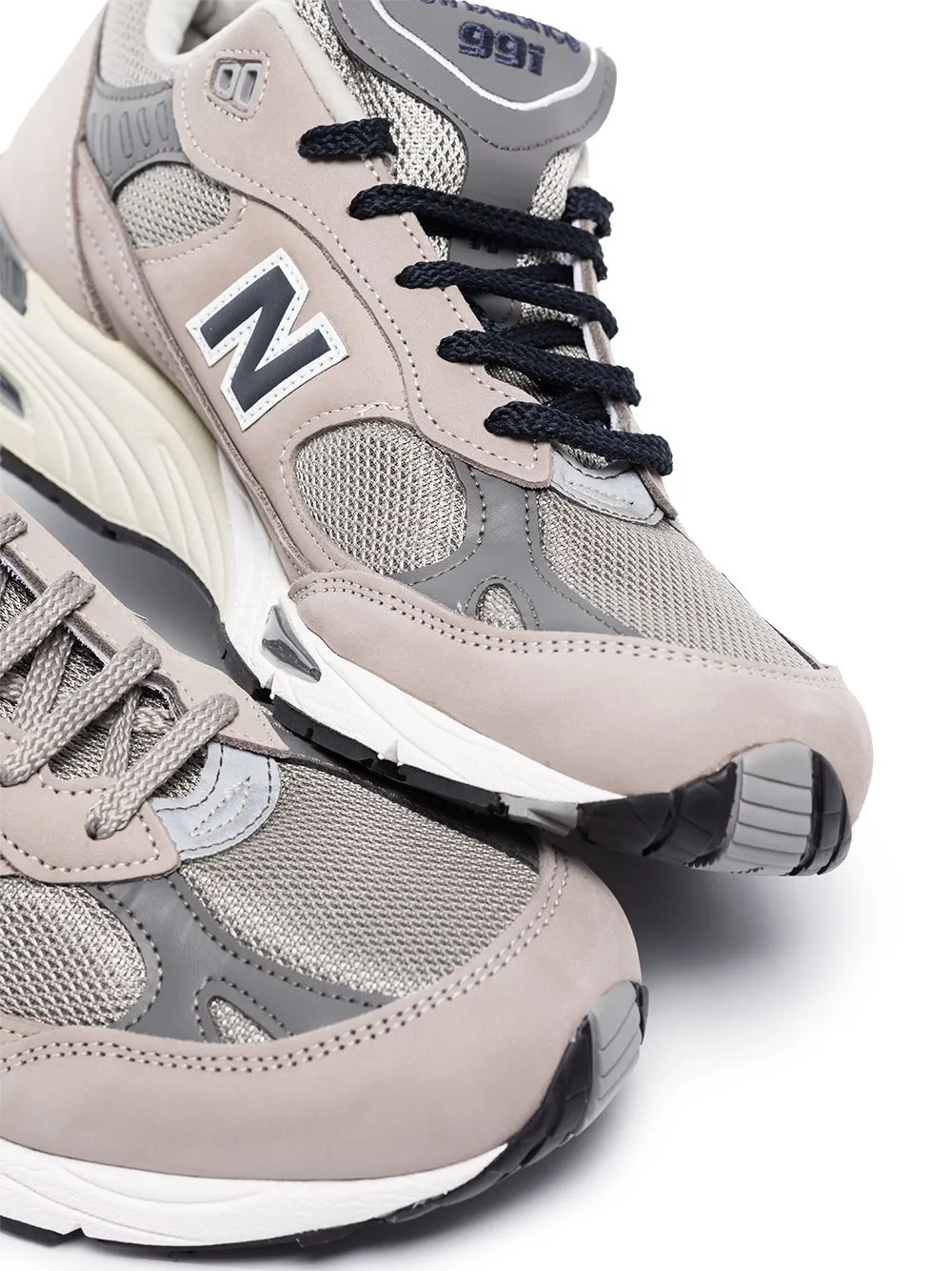Кроссовки Made in UK 991 Anniversary NEW BALANCE, серый — фото 2