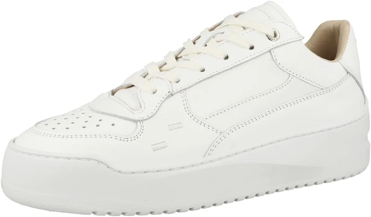 Кроссовки Filling Pieces Unisex Adult Low Avenue Nappa, White — фото 4