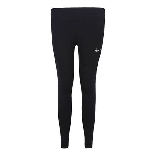 

Брюки epic lux luxury tight 'black white' Nike, черный