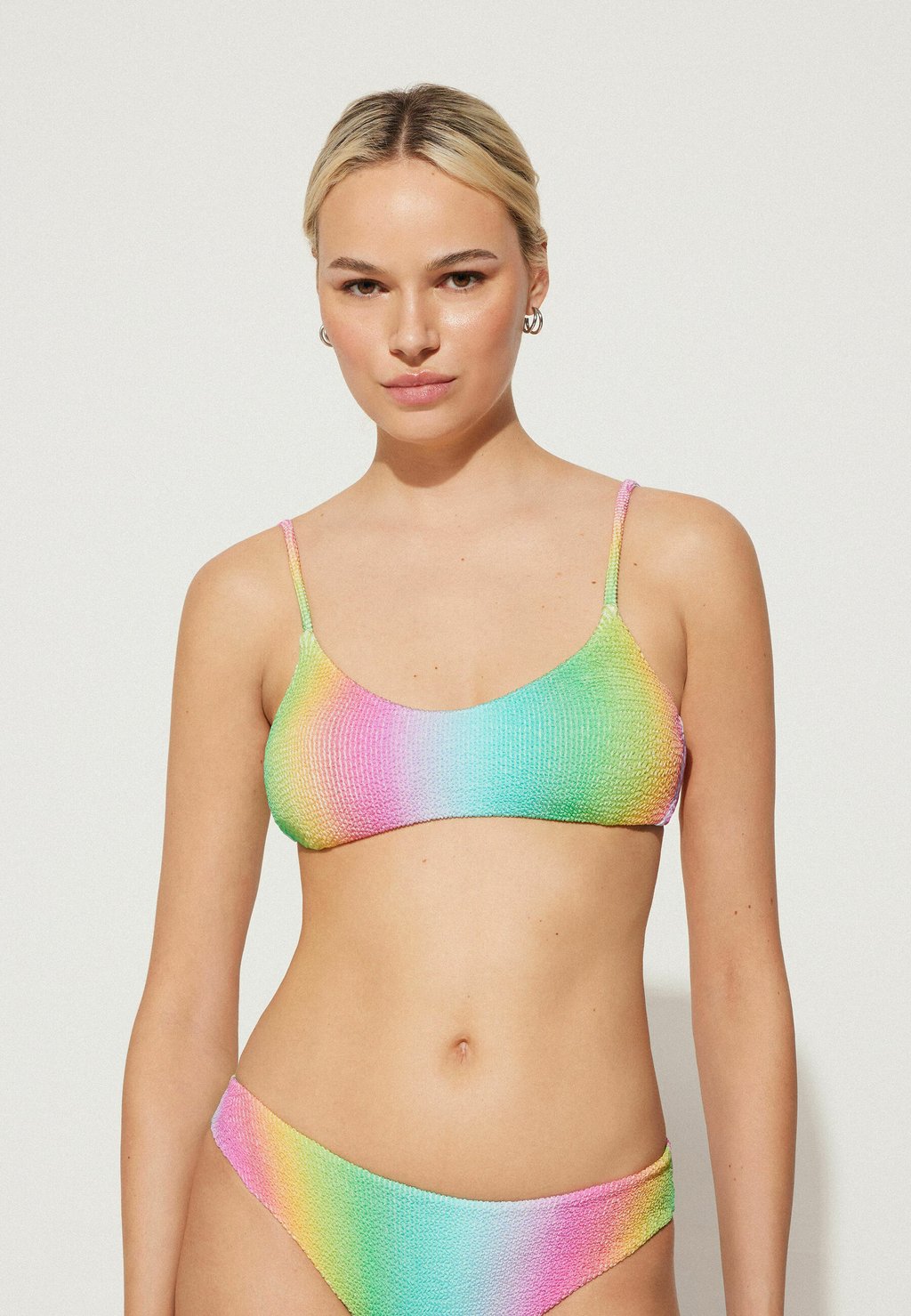 

Верх бикини CRINKLE RAINBOW Tezenis, синий