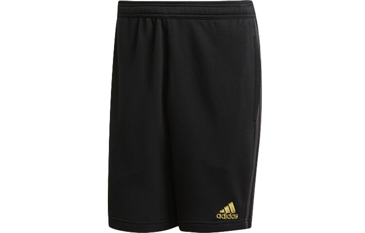 

Футбольные шорты мужские черные Adidas, черный