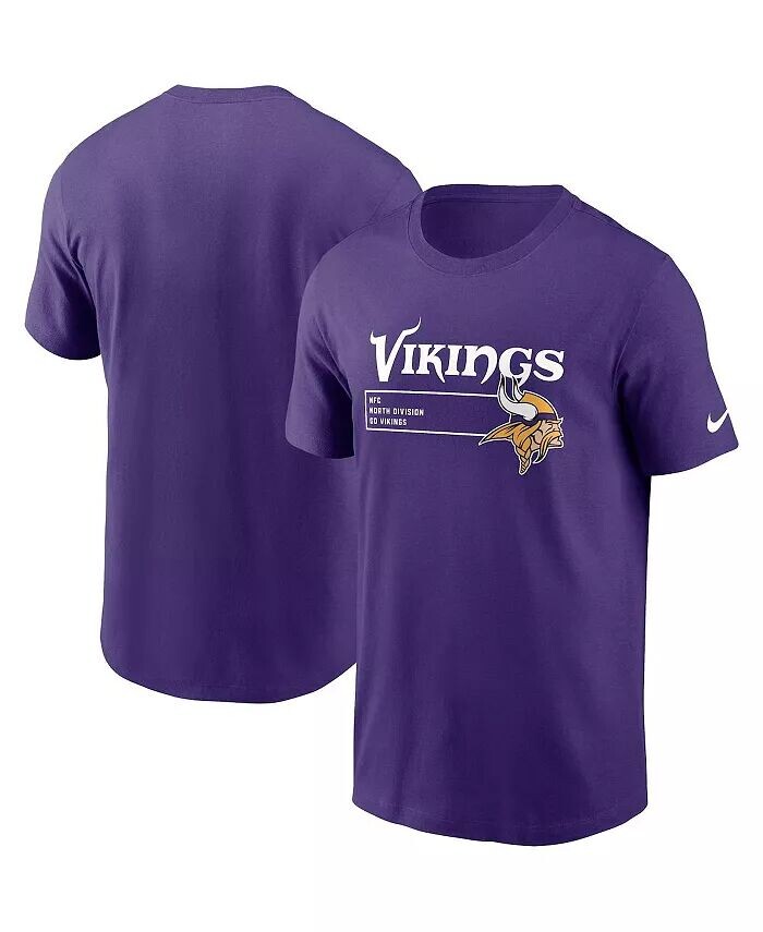 

Мужская фиолетовая футболка Minnesota Vikings Division Essential Nike