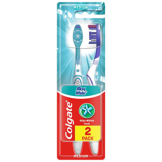 

Кисть средняя, ​​2 шт. Colgate, Max White