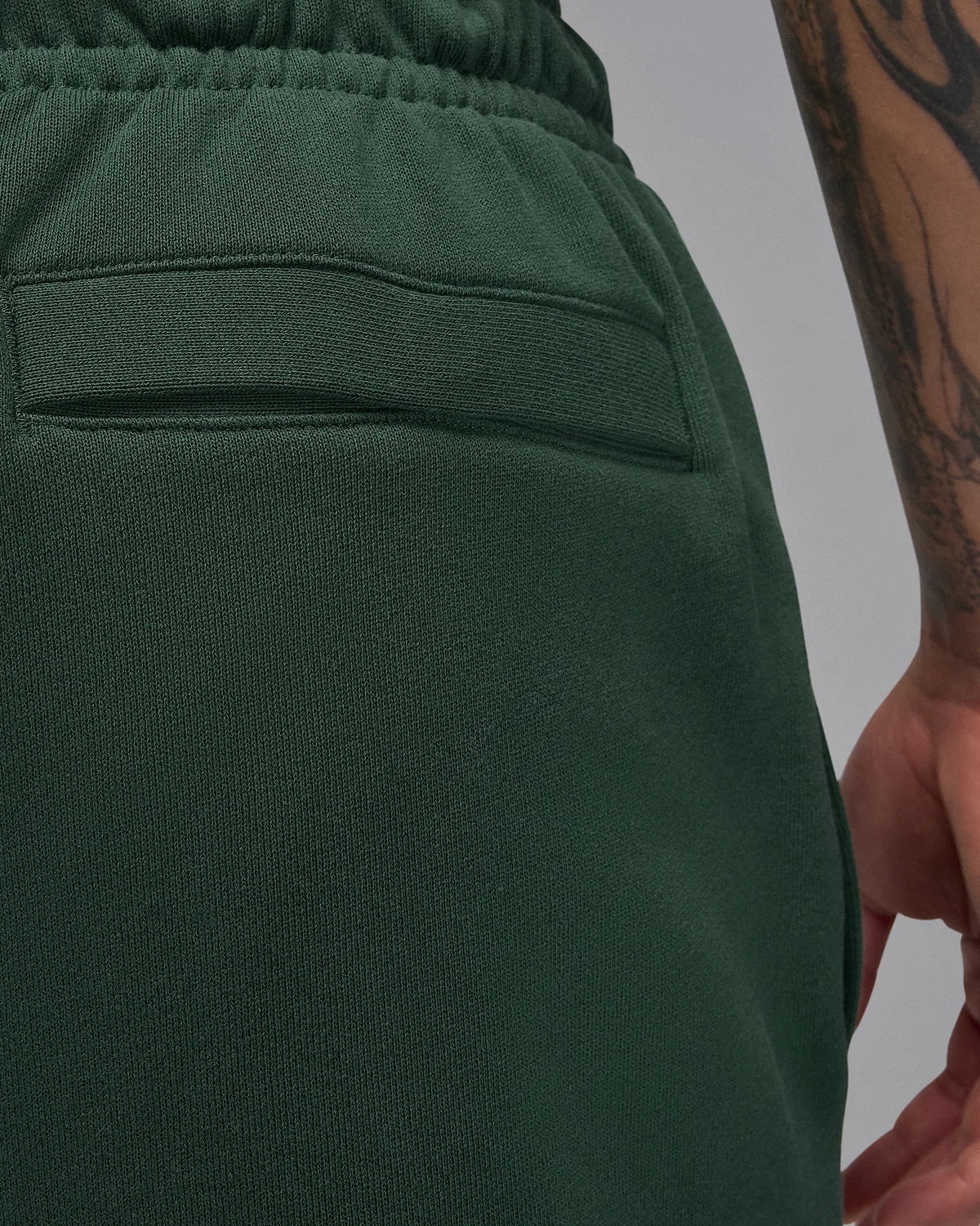 Мужские штаны Jordan Flight Fleece, Midnight Green/Vintage Green — фото 4