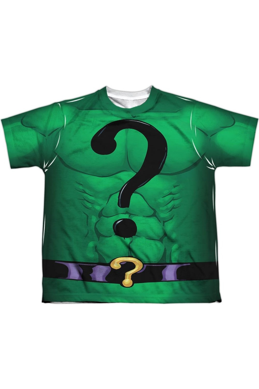 

Футболка с коротким рукавом для детей "Batman Riddler Uniform" Gildan, белый