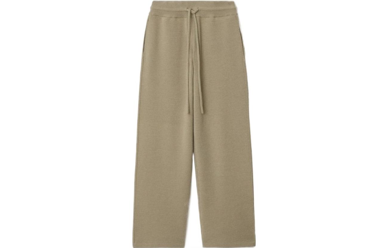 

Женские спортивные брюки FW23 вязаные Lime Gray Stone Burberry, Limestone