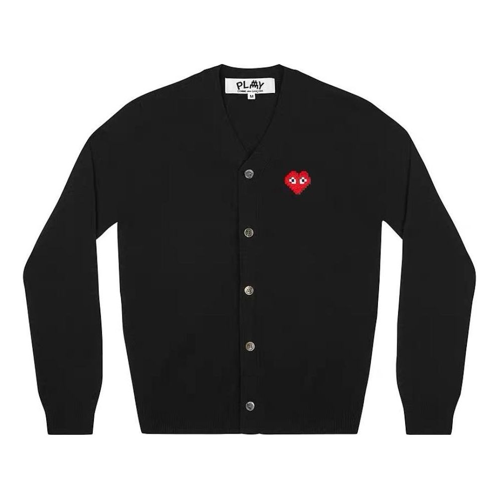 

Кардиган (WMNS) COMME des GARCONS PLAY Cardigan Invader Emblem 'Black' AZ-N083-051-1, черный