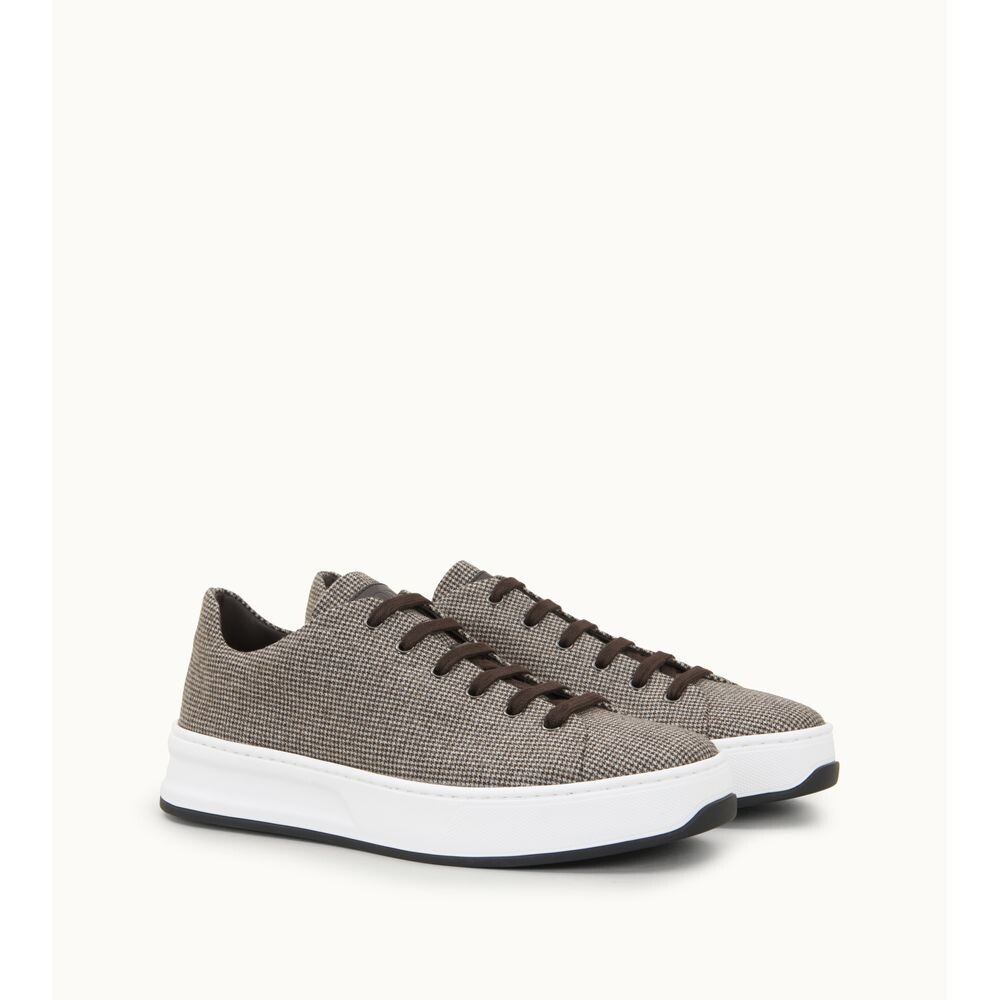 

Кроссовки из Шерсти TOD's, цвет Noce Chiaro